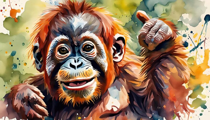 Orangutan Art